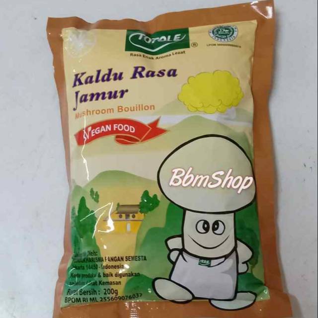 

Kaldu rasa jamur Vegan food Totole 200gr