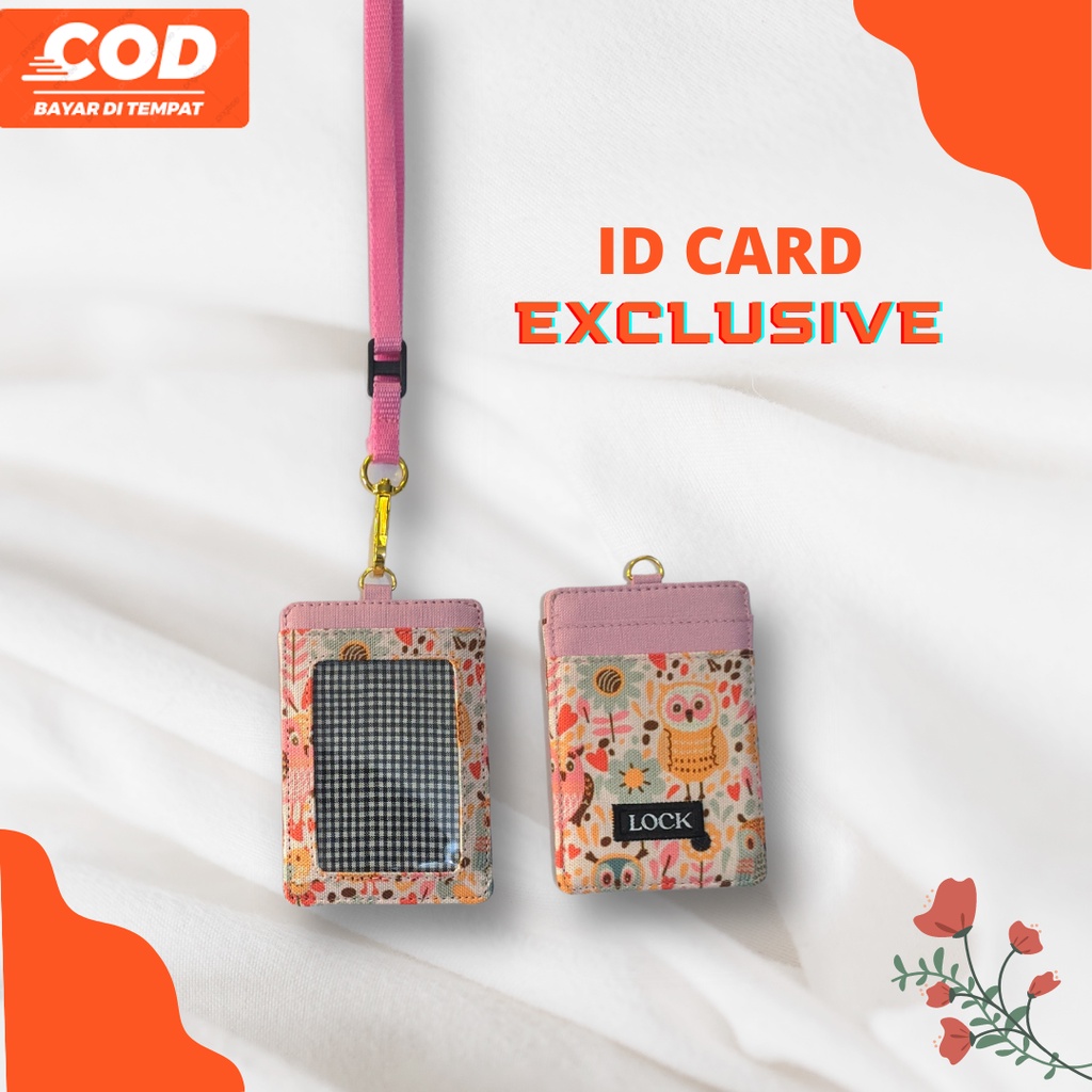 

Gantungan ID CARD Hanging Wallet Kasual Anti Air Dompet Kartu Kalung Gantung Leher Mutifungsi Pria Wanita MF04