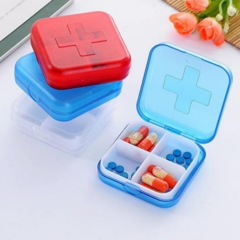 EM Kotak Obat Pill Box Case UNIK