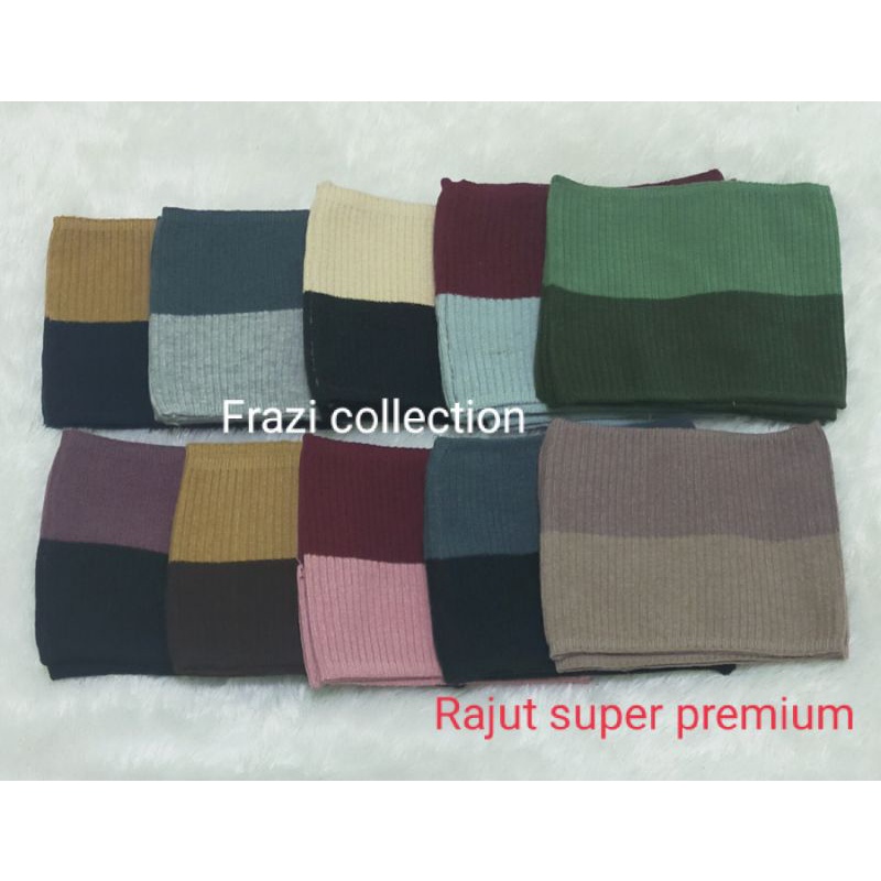 Ciput rajut/ Ciput Rajut Premium/ Ciput Bandana Rajut/ Inner Rajut/Ciput Rajut Dua Warna /Inner raju
