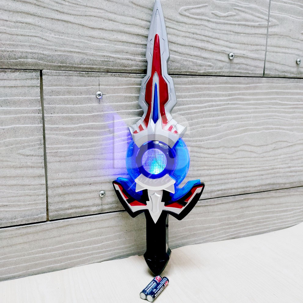 Ultraman Sword LED Mainan Pedang Ultraman Lampu Termasuk Baterai