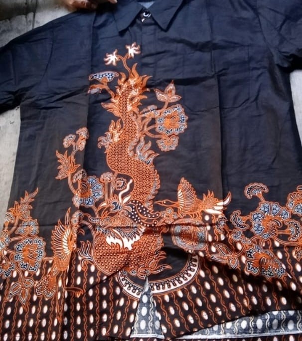 Batik Couple Keluarga Hem Anak Motif Nogo Kecil Diskon Termurah Bahan Katun Size M L Xl Xxl Alf