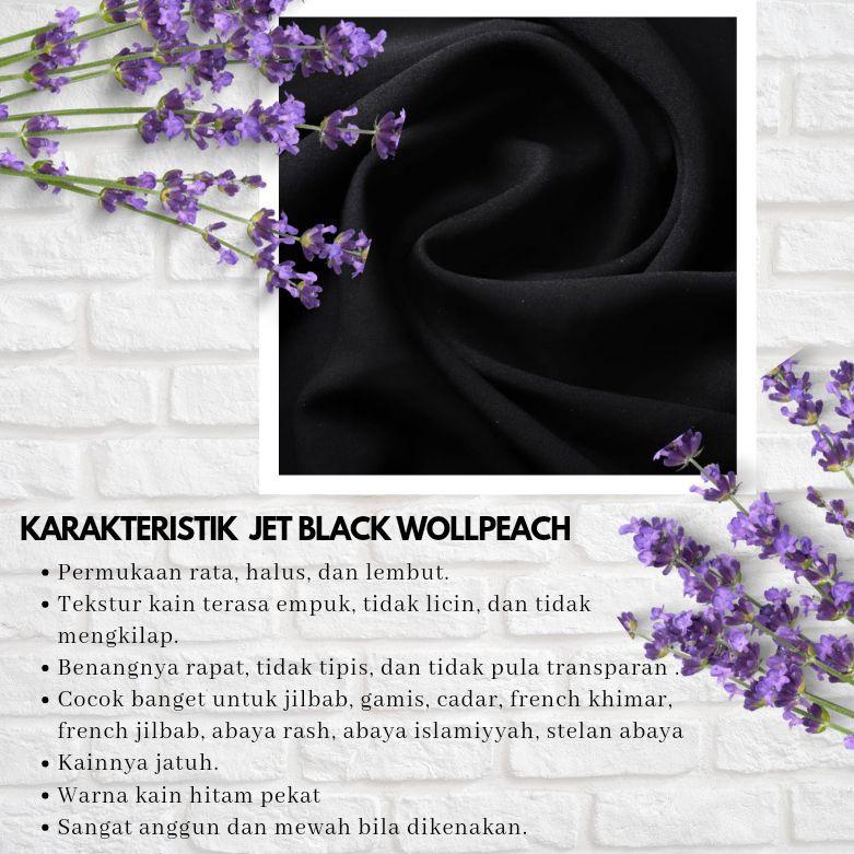 ㆊ BAHAN JETBLACK WOLFIS/KAIN JETBLACK/KAIN ABAYA/JETBLACK LEUWITEX/JETBLACK PREMIUM/JETBLACK HITAM/W