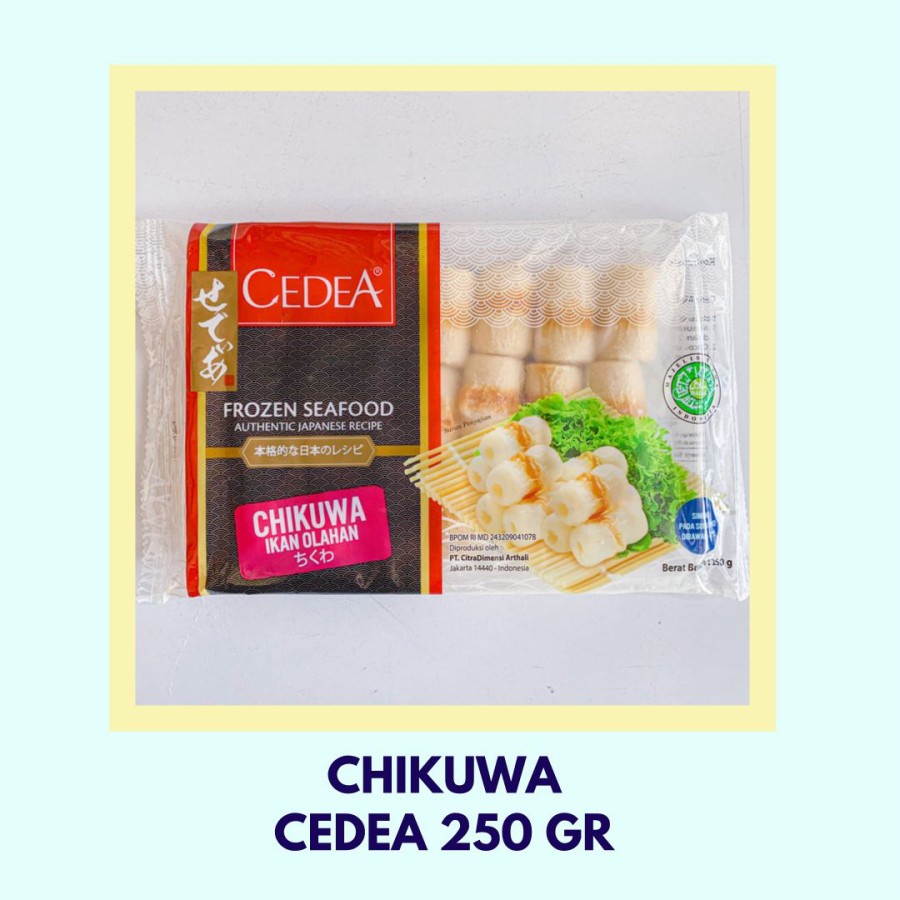 Chikuwa 250 gr, Produk Cedea - FROZEN FOOD