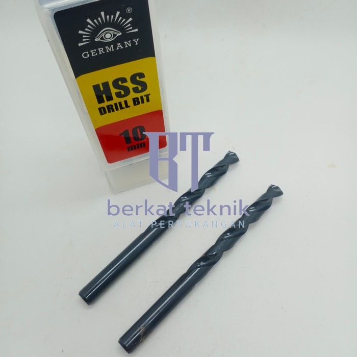 mata bor besi hss cap mata / tjap mata 10mm