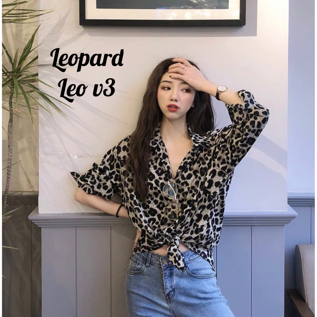 GFS LEOPARD RAYON SHIRT SERIES