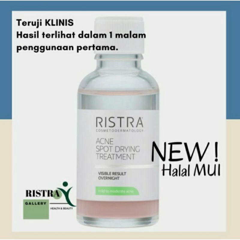 Ristra terbaru Acne spot drying trestment/Ristra cream jerawat/terlaris-ristra Acne cream