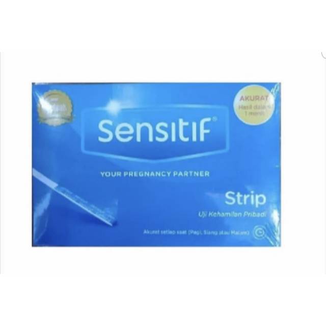 Sensitif strip test pack ( uji kehamilan )