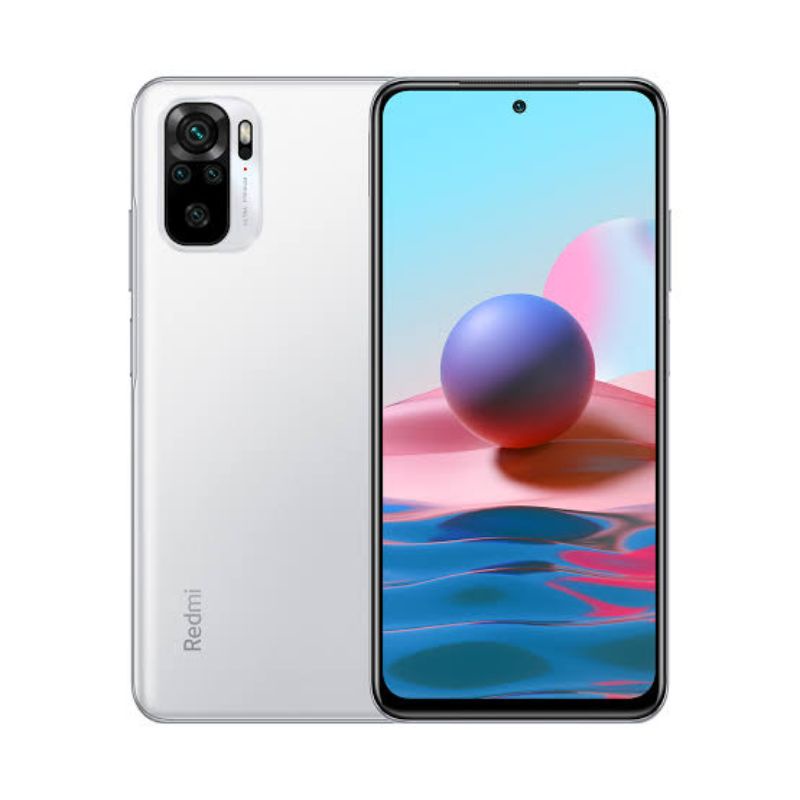 Xiaomi Redmi Note 10s (Ram 6/64Gb) (Ram 8/128Gb) 100% Baru Original & Dan Bergaransi Xiaomi 15 Bulan-Note 10 White