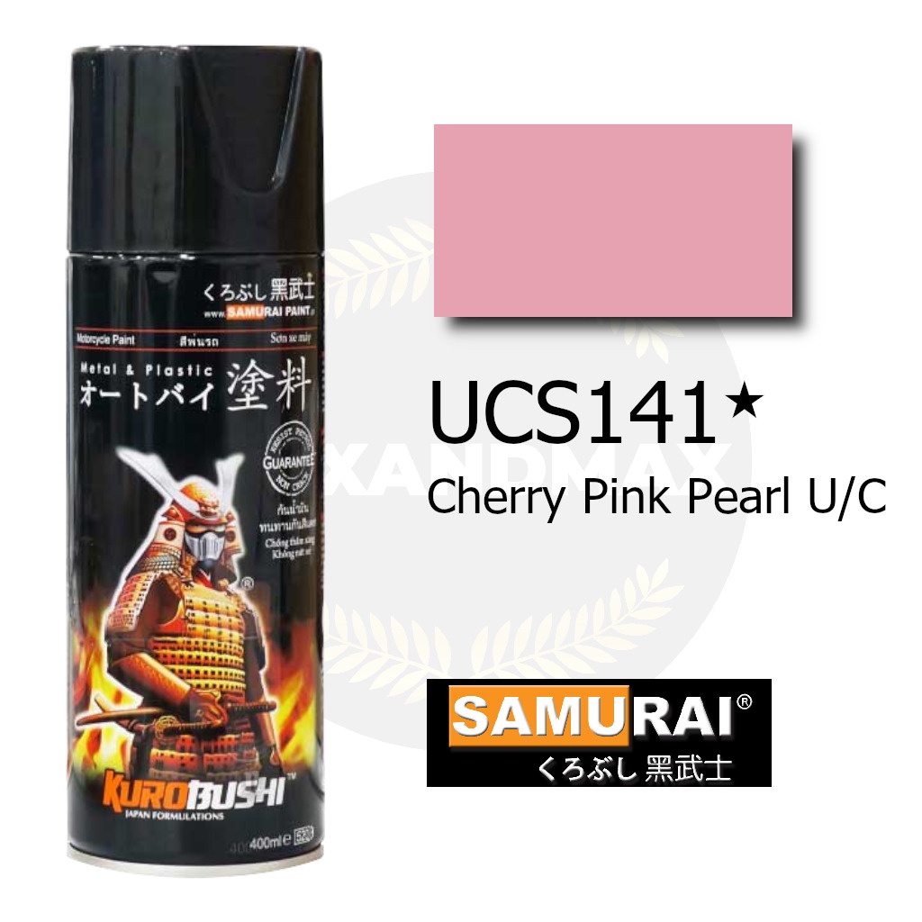 Samurai Paint Cherry Pink Pearl U/C UCS141  400 ml - Cat Semprot