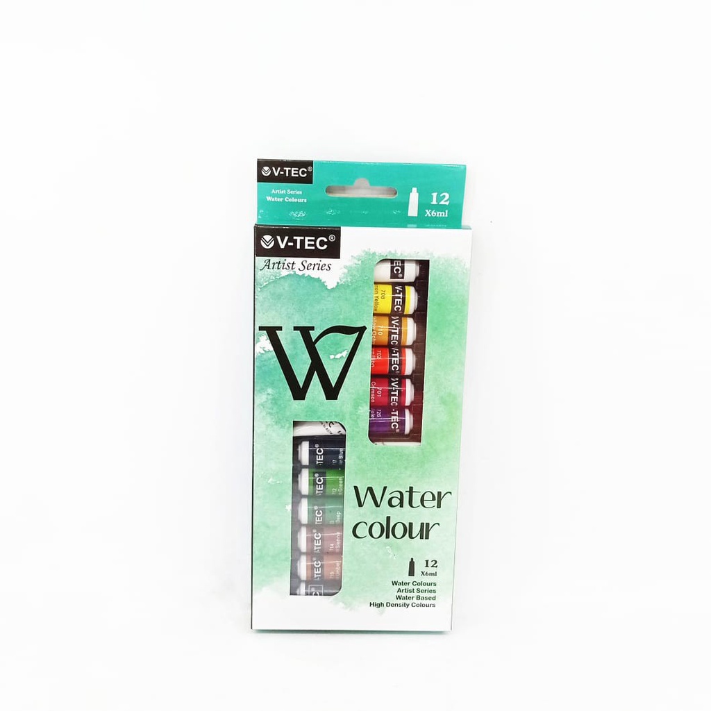 

V-tec watercolour 12 x 6ml