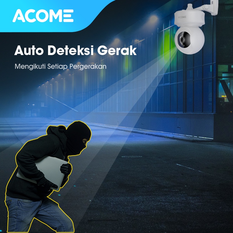 ACOME Smart Camera CCTV Audio FULL HD 1080P Kamera No Blind Spot 2 Arah Dalam Ruangan Garansi Resmi APC03/APC05/APC01