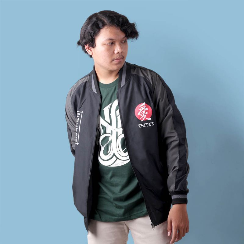 Jaket Sukajan Baseball Urband Dragon Naga Keren Stylish Premium Original Terbaru | Jaket Sukajan Jepang Japang Cosplai Pria Wanita