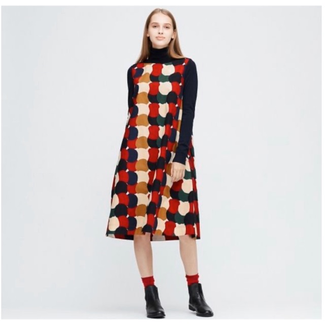 SALE UNIQLO X MARIMEKO DRESS A LINE ONLY SIXE L