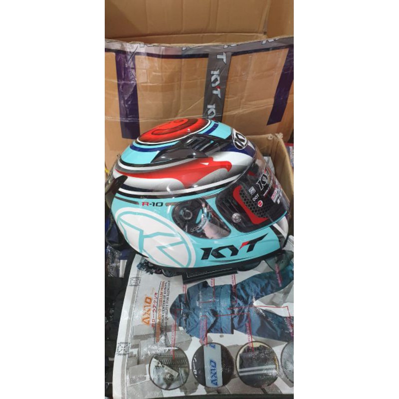 Helm Kyt R10 Pinlock Aqua Marine