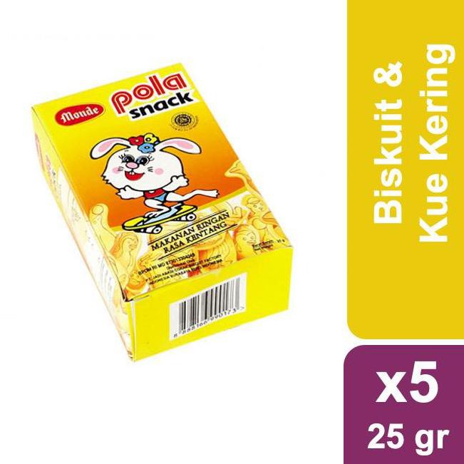 

LJZ Monde Pola Snack 25 gr x 5 pcs ✰ J →