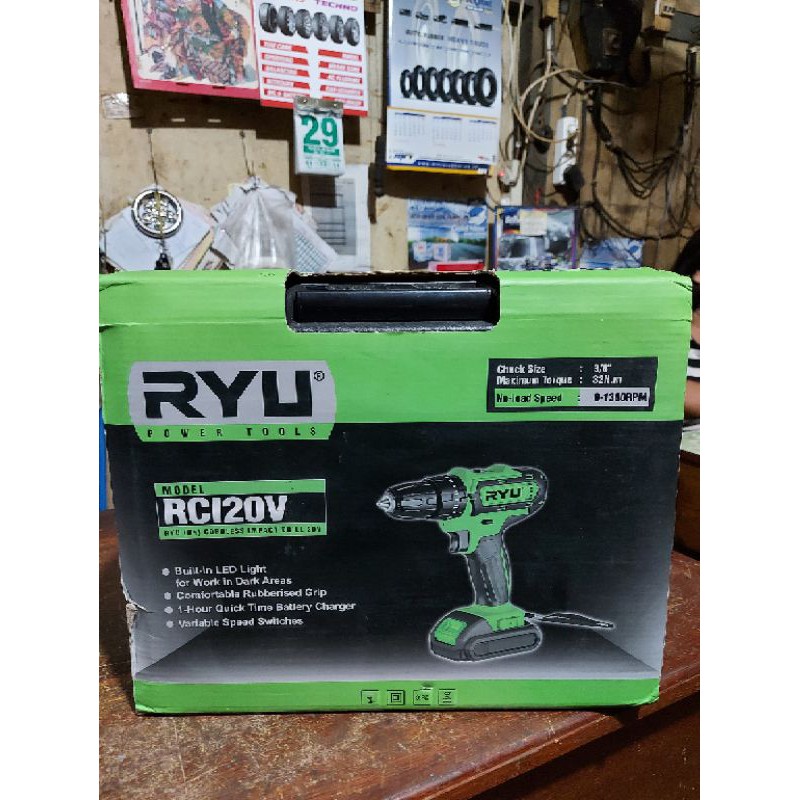 bor cas ryu 20v set
