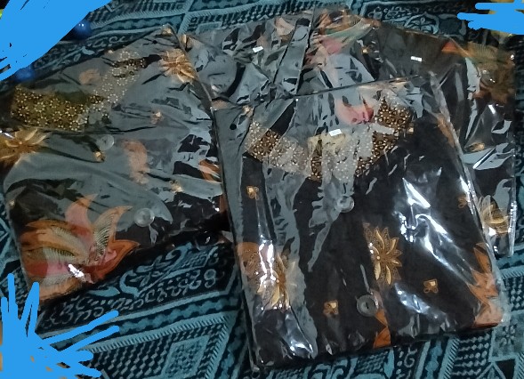 Maura Couple - Sania Ruffle Batik Couple Ori Ndoro Jowi Dnt Garansi Termurah Shopee - Batik Couple