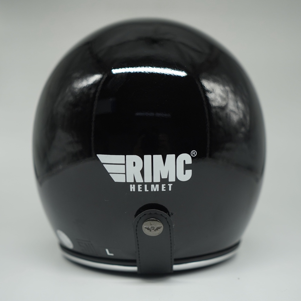 Helm Retro SADA Jitsu Black  ( Helm Classic / Helm Klasik / Helm Vespa / Helm Bogo )