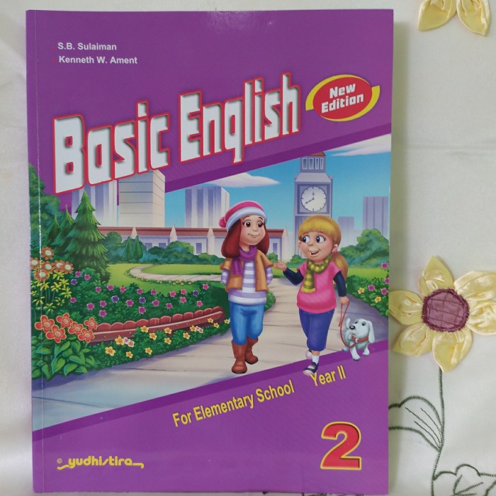 

✨COD✨ Buku bahasa Inggris sd kelas 2 Yudhistira - Basic English kelas 2 sd