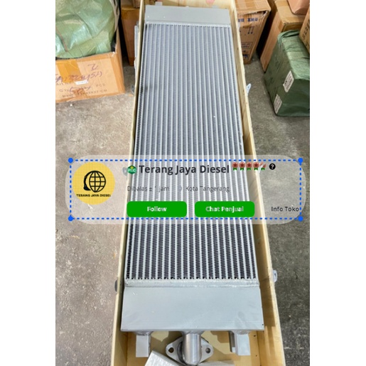 OIL COOLER PC200-8MO / 20Y-03-46130 IMPORT ALUMUNIUM