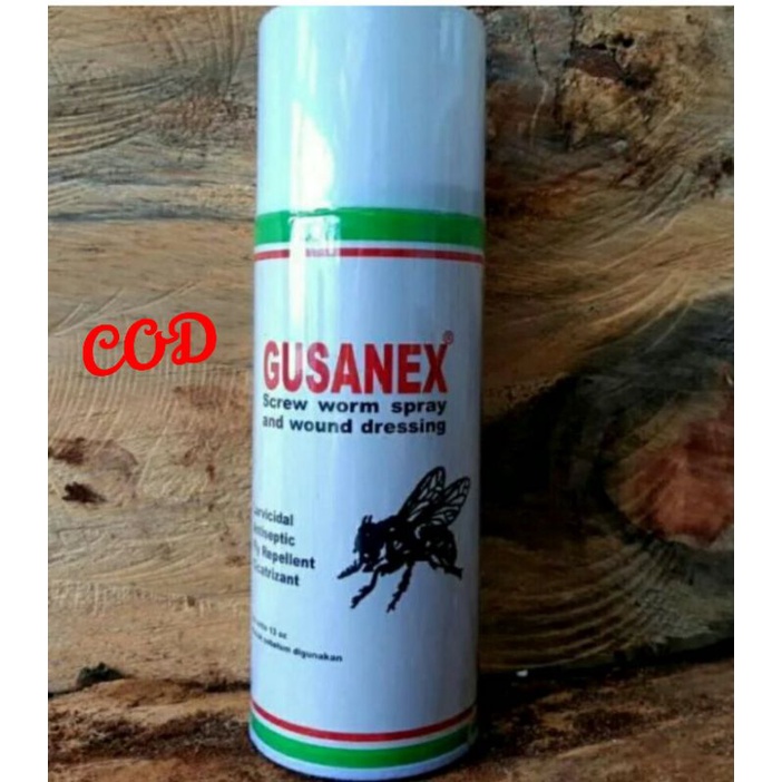 obat hewan gusanex spray obat semprot anti lalat untuk luka hewan 100% asli original
