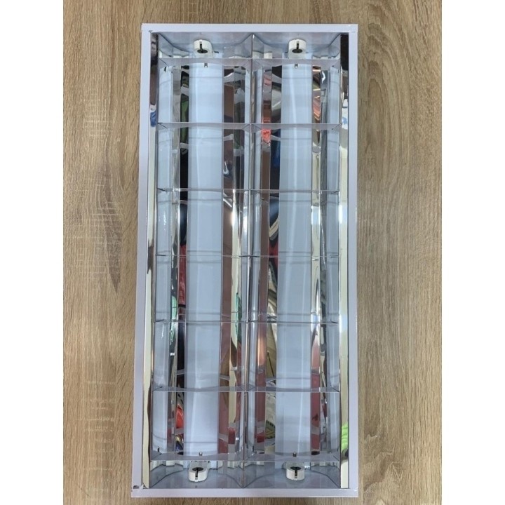 Kap Lampu RM Inbow RMI Tanam Plafon Kosongan 2 lampu TL 60CM bagus awet