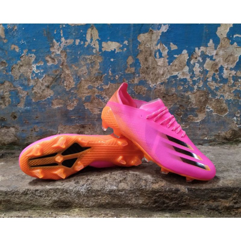 Sepatu Bola Adidas X Ghosted Shock Pink