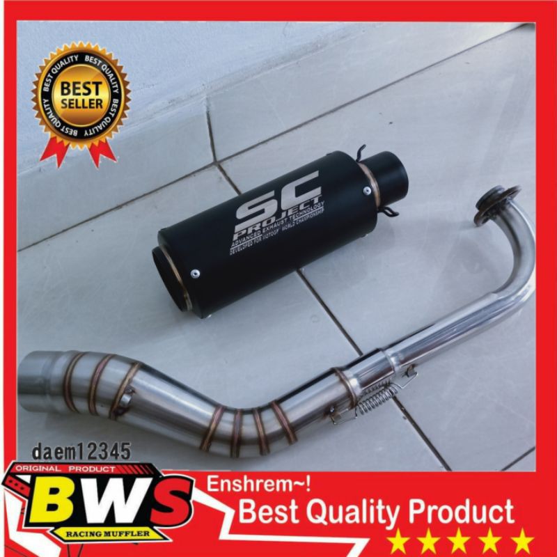 knalpot racing SC project untuk motor nmax