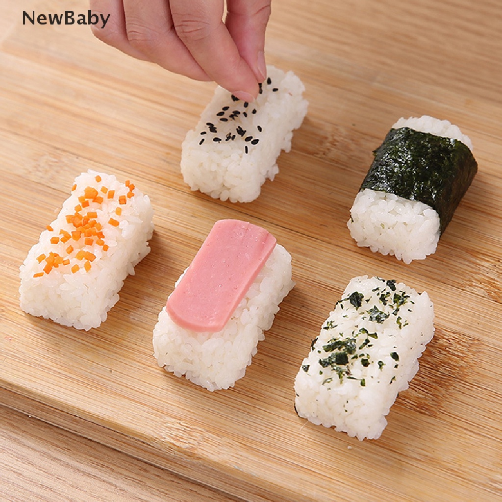 5pcs / set Cetakan Sushi / Nigiri / Bola Nasi DIY Anti Lengket