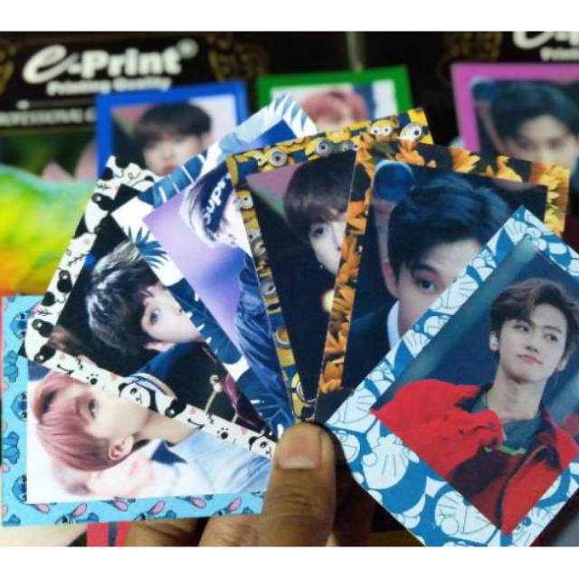 BISA COD Cetak Foto Polaroid Karakter (bebas pilih karakter) Ukuran 6,4cm x 9,4cm Murah Medan