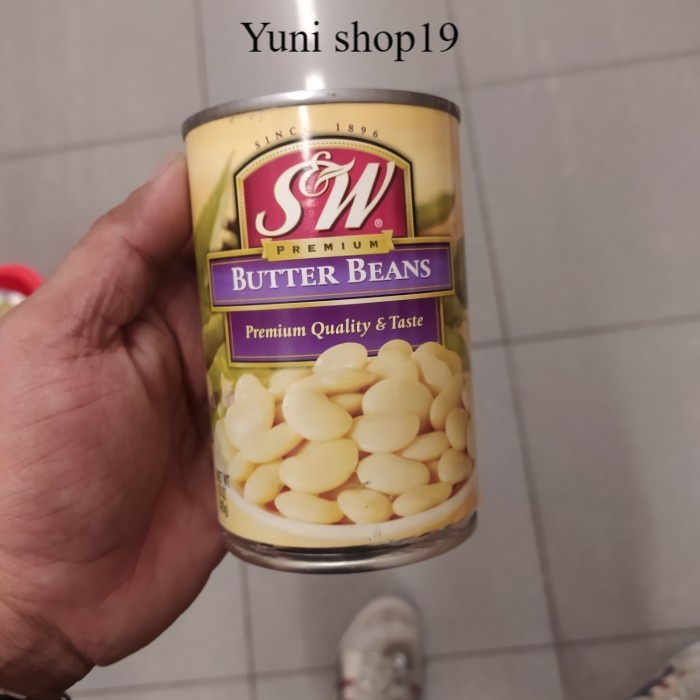 

s&w butter beans 425gr