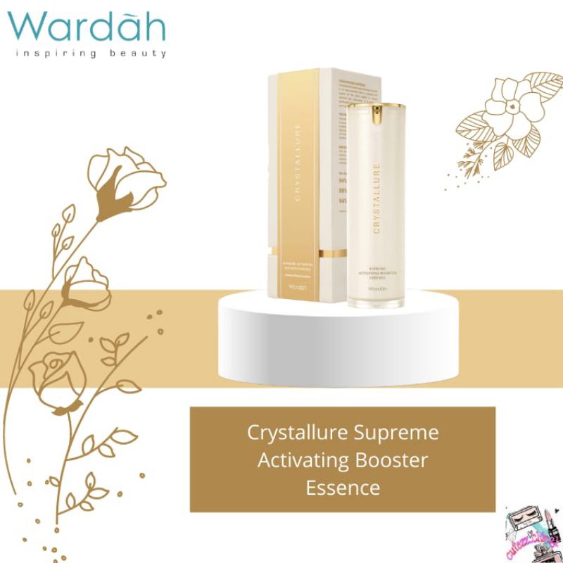 ☃Cutezz_Ching1☃Wardah Crystallure Supreme Activating Booster Essence 30ml