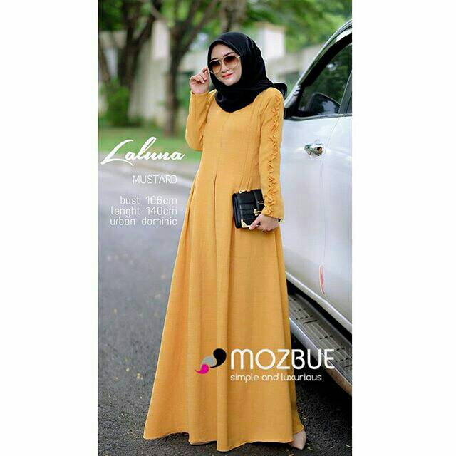 GAMIS LALUNA DRESS original By Mozbue