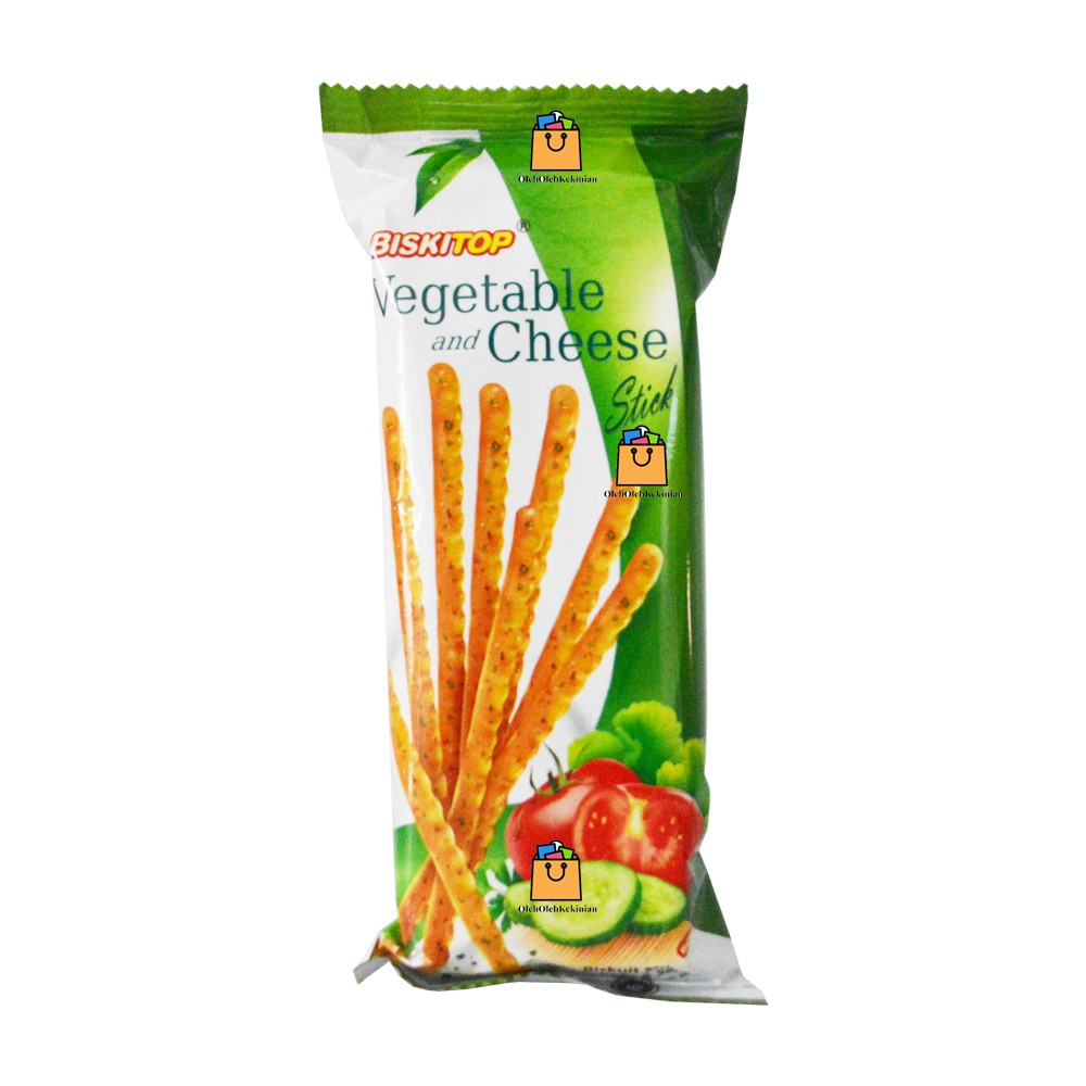 

Biskitop Vegetable Cheese Stick - 60gr