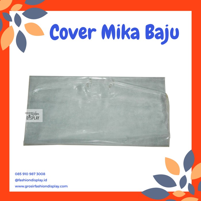 Plastik pelindung pakaian anak Cover mika baju UKURAN 45 CM x 60 CM (bh)