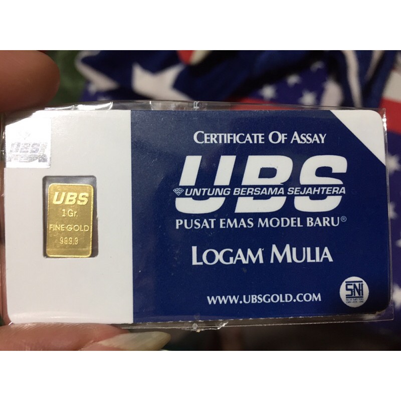 Logam Mulia UBS 1 Gram
