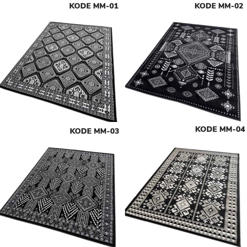 KARPET MAROC COLLECTIONS SIZE 210X310 (JUMBO)-MM (01/02/03/04)