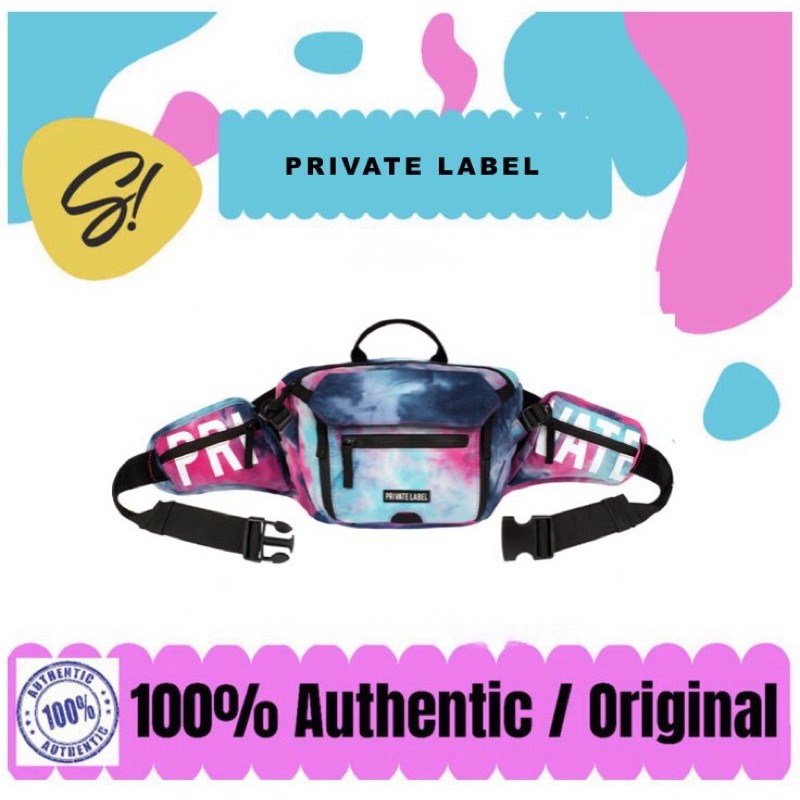 

Private Label Cotton Candy Waist Bag Tas Private Label Authentic