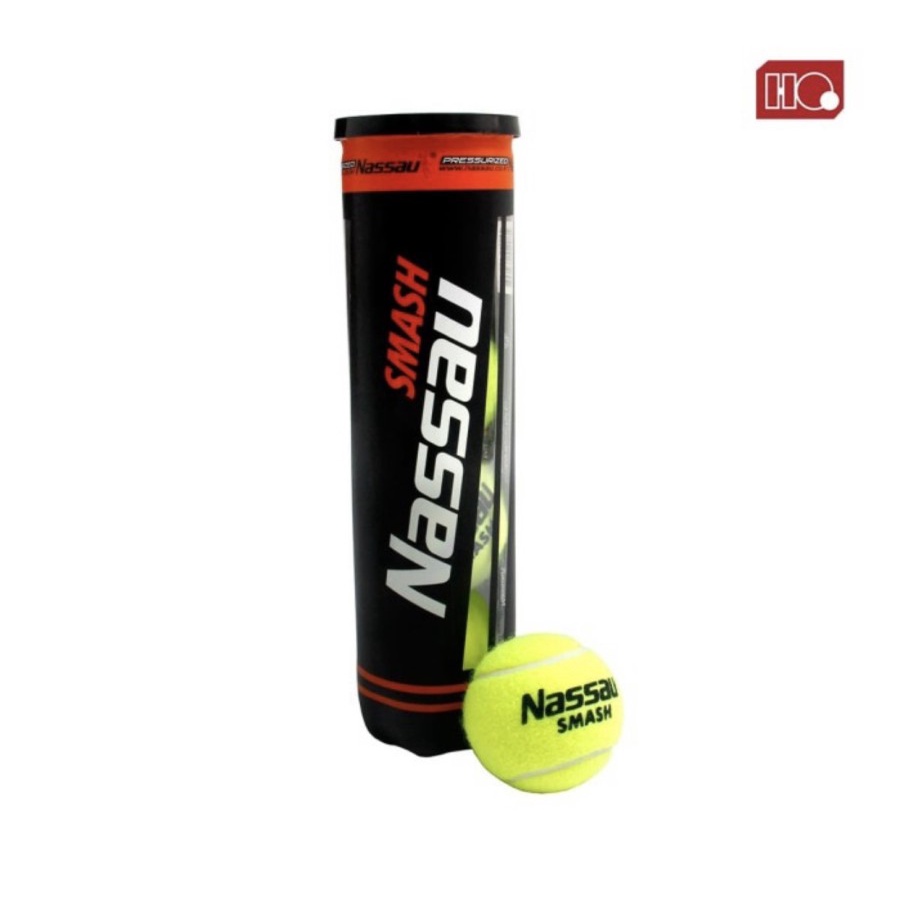 Bola Tenis Tennis Nassau Smash (Nassau Smash) Isi 4 Original
