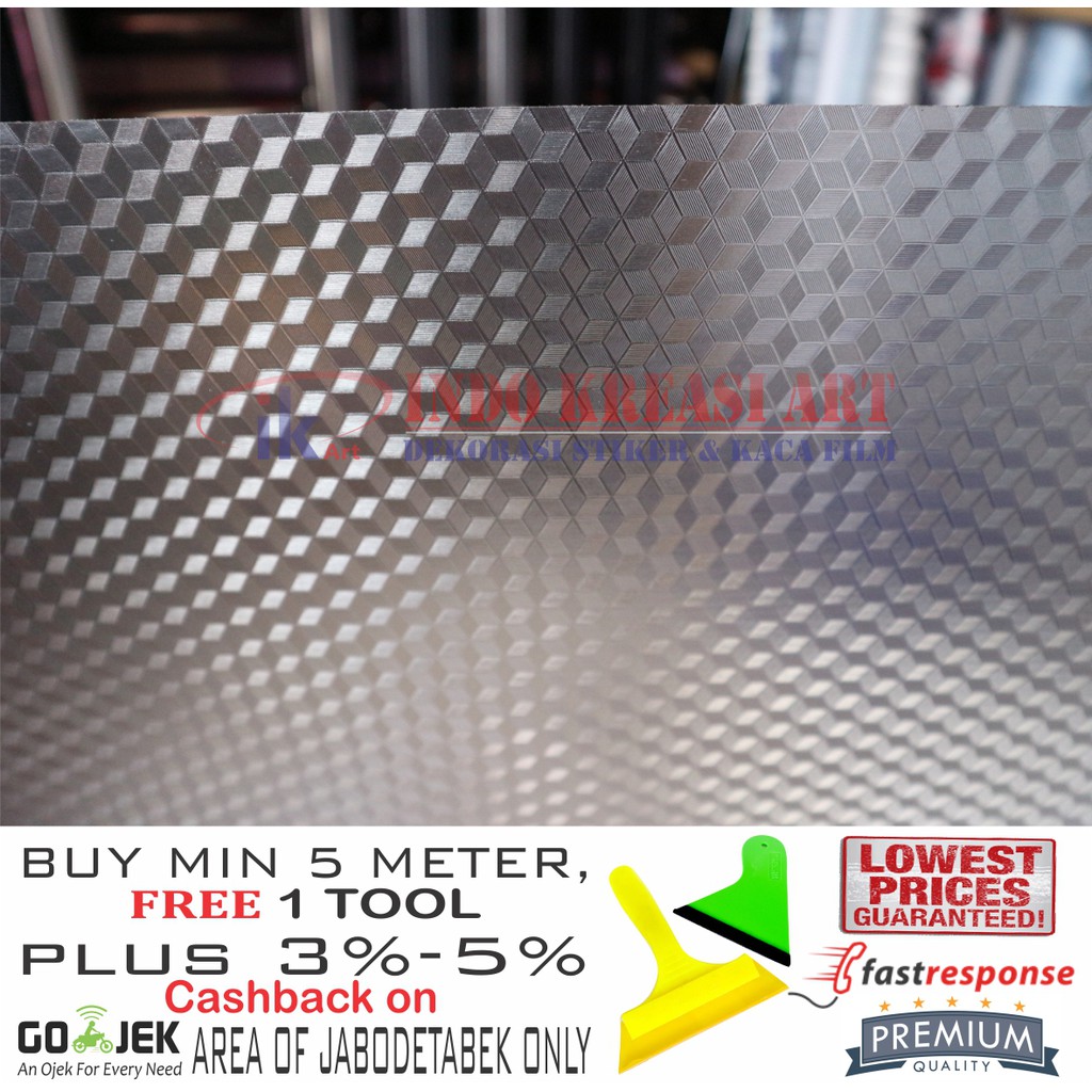 STIKER KACA STICKER KACA MOTIF DIAMOND 120 KACA FILM MOTIF PELAPIS KACA JENDELA