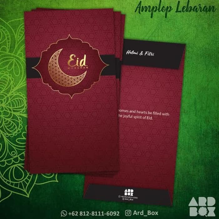 

Dijual Amplop Angpao Lebaran Ramadan Idul Fitri Custom Eid Mubarak
