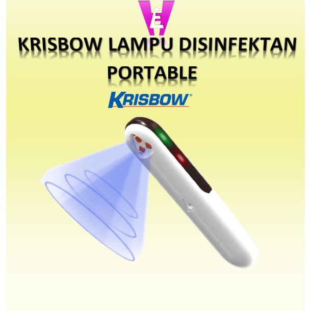 KRISBOW LAMPU UV DISINFEKTAN PORTABLE 2W