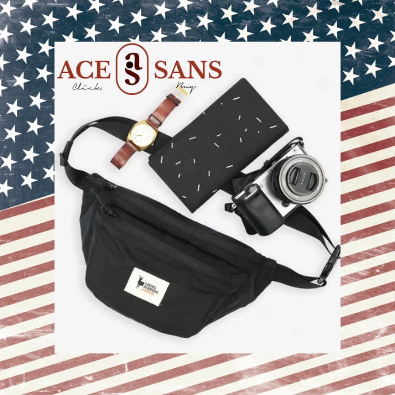 Tas Waistbag Pria | Tas Pinggang Pria | Slingbag Pria | Tas Selempang Pria | Artch | Original