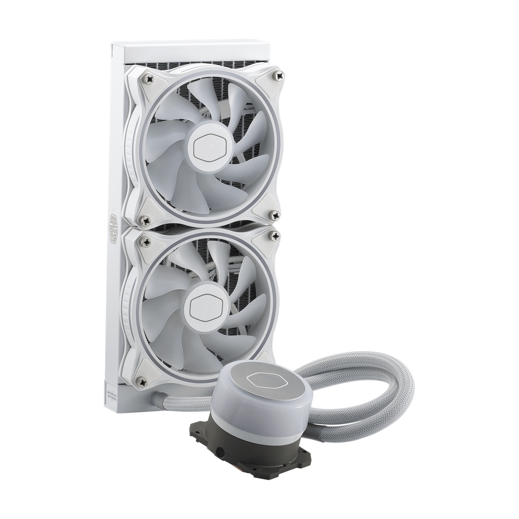 COOLER MASTER LIQUID ML240 Illusion White | AIO Watercooling 240mm