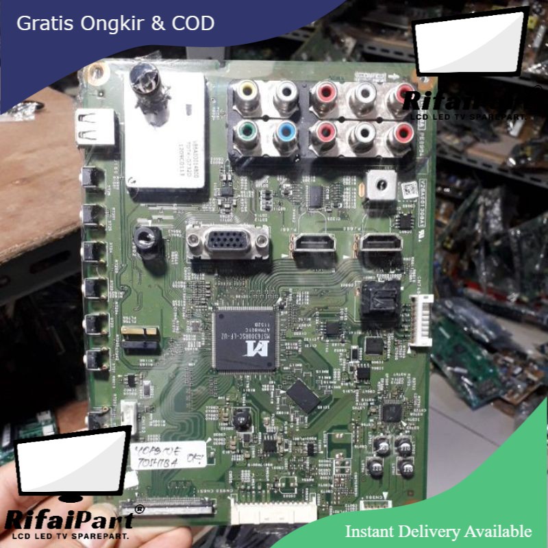 MAINBOARD TOSHIBA 40PB10E MOTHERBOARD MICOM MOBO MB LCD TOSHIBA 40PB10E