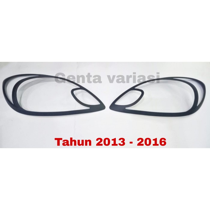 Garnish Lampu Depan Mobilio Non RS 2013 - 2016 Hitam