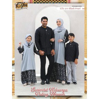 Sarimbit ETHICA ELFA 210 Black Pearl || Kagumi 211 Kagumi kids 93 Kahfi 167 Kahfi kids 124