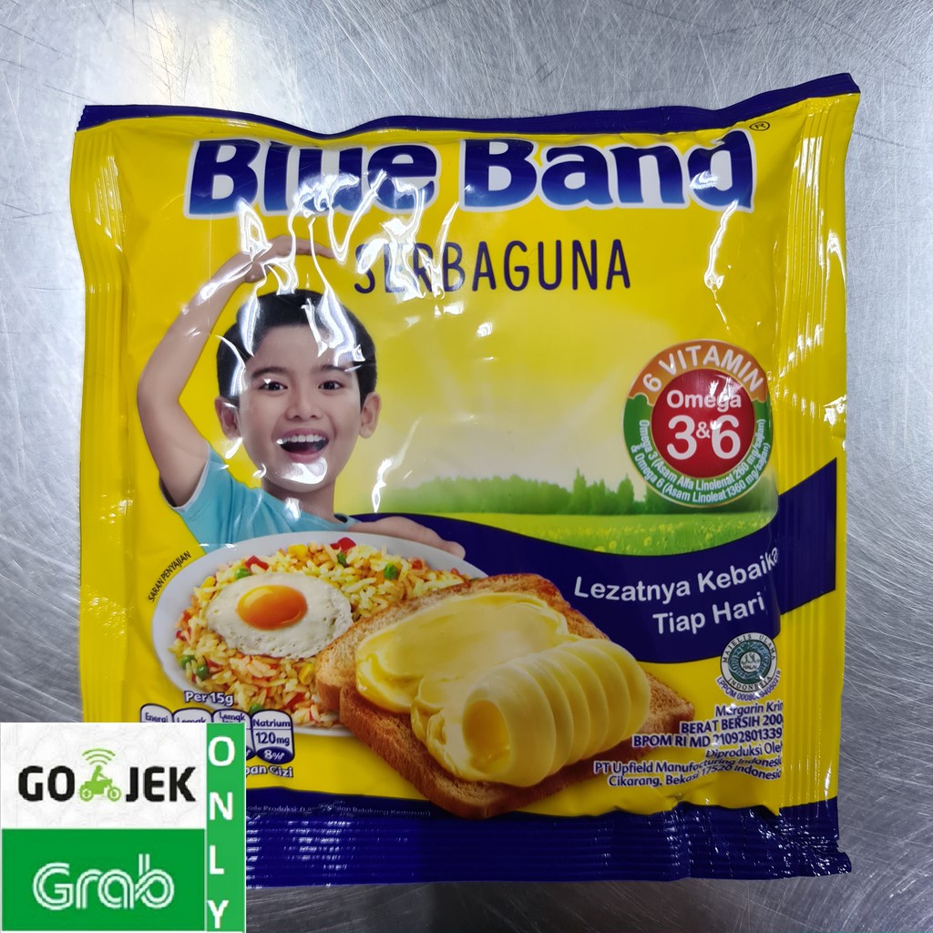 Mentega Blueband Sachet Serbaguna 200 Gr GROSIR GOJEK / GRAB only