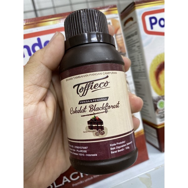 

Toffieco Pasta Coklat Blackforest (BF) 100gr